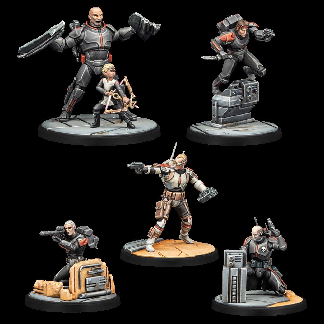 Atomic Mass Games  SWP36 Good Soldiers Follow Orders CT-9904 Squad Pack for Star Wars Shatterpoint