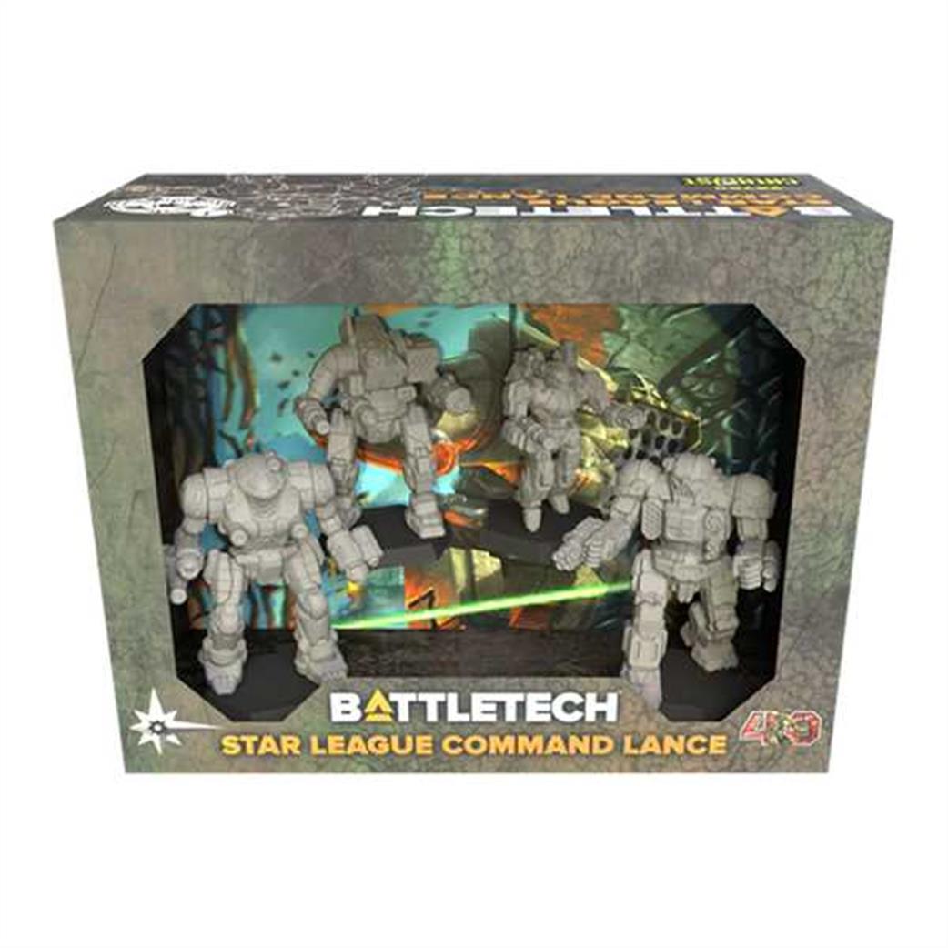 Catalyst Games Labs  CAT35780 BattleTech Star League Command Lance