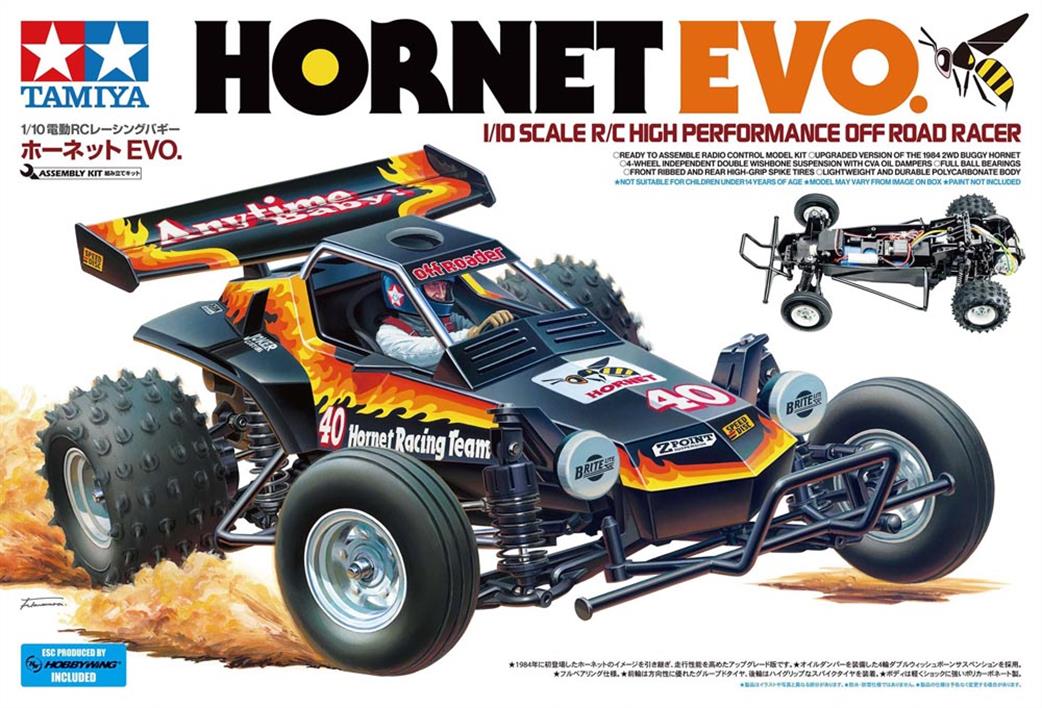 Tamiya 1/10 58742 Hornet EVO Off Road Buggy RC Kit