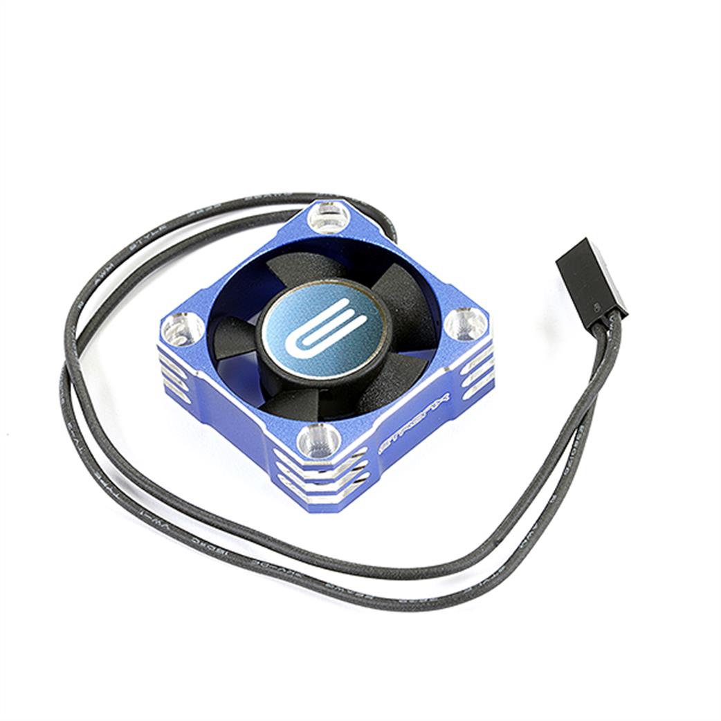 Etronix 1/10 ET0082BL Aluminium Cooling Fan 28000 RPM 30x30mm