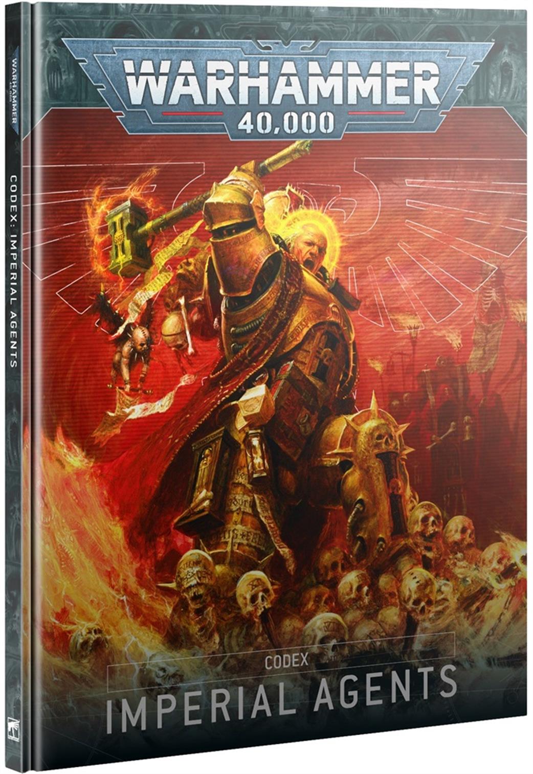 Games Workshop 60030108021 Imperial Agents Hardback 40K Codex 10th Edition Book