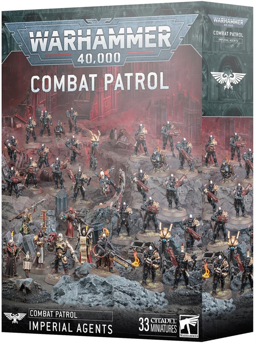 Games Workshop  73-02 Warhammer 40k Combat Patrol: Imperial Agents