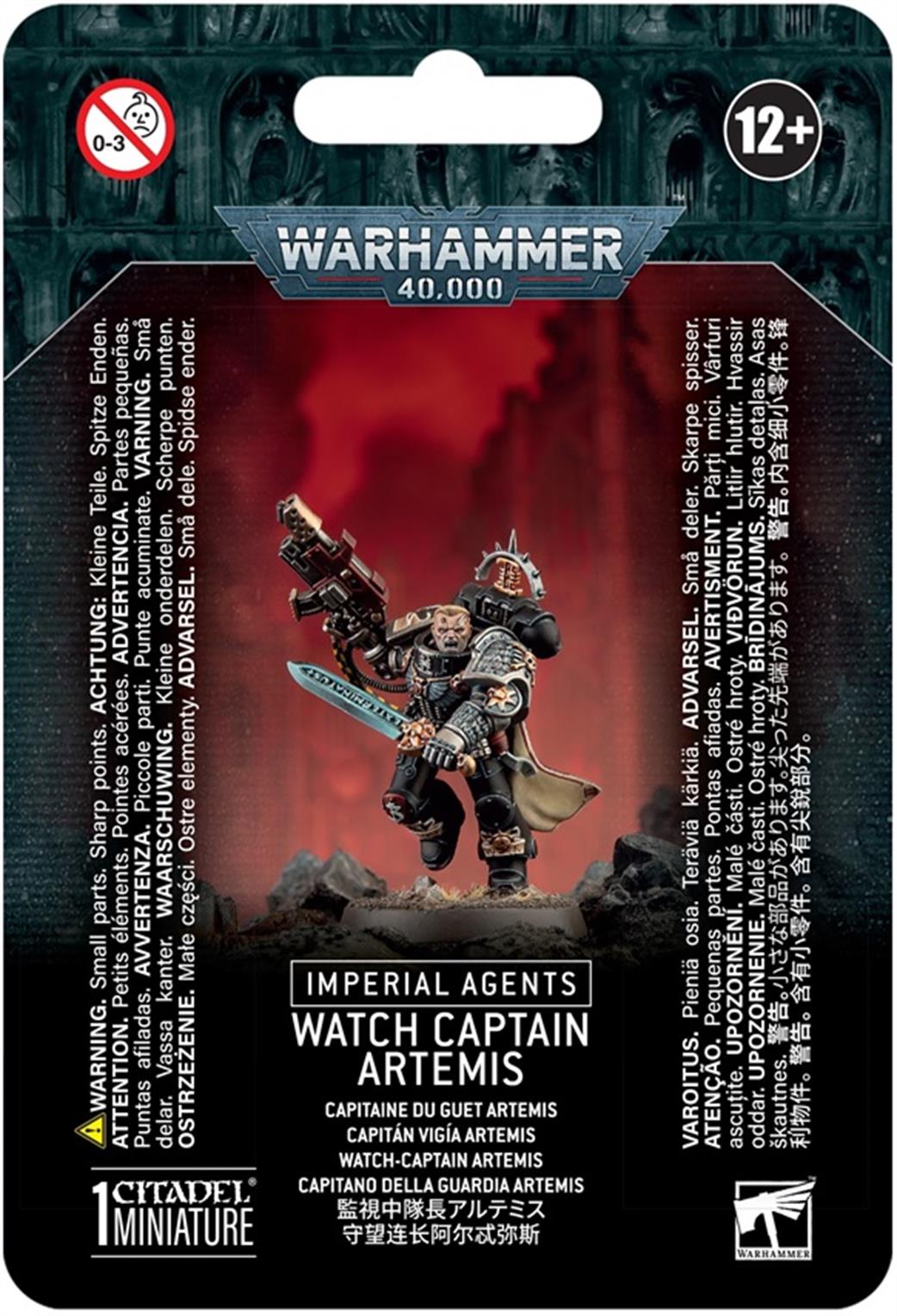 Games Workshop 28mm 68-09 Imperial Agents Deathwatch Captain Artemis