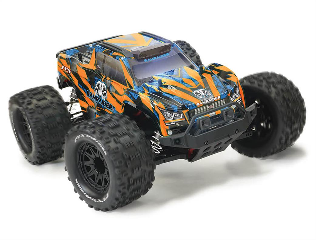 FTX 1/10 FTX5499OB Ramraider 4wd RTR Monster Red & Blue Truck