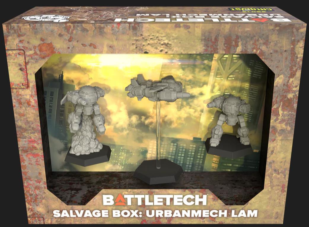 Catalyst Games Labs  36012 BattletechSalvage Box: Urbanmech LAM