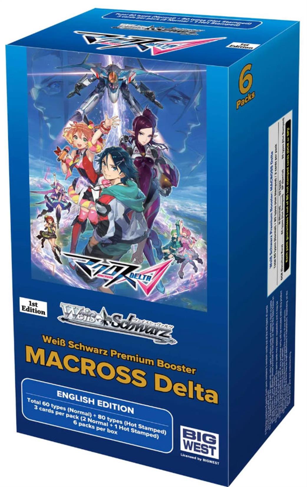 Bushiroad  WSEMDESE45PB Weiss Schwarz MACROSS Delta Premium Booster