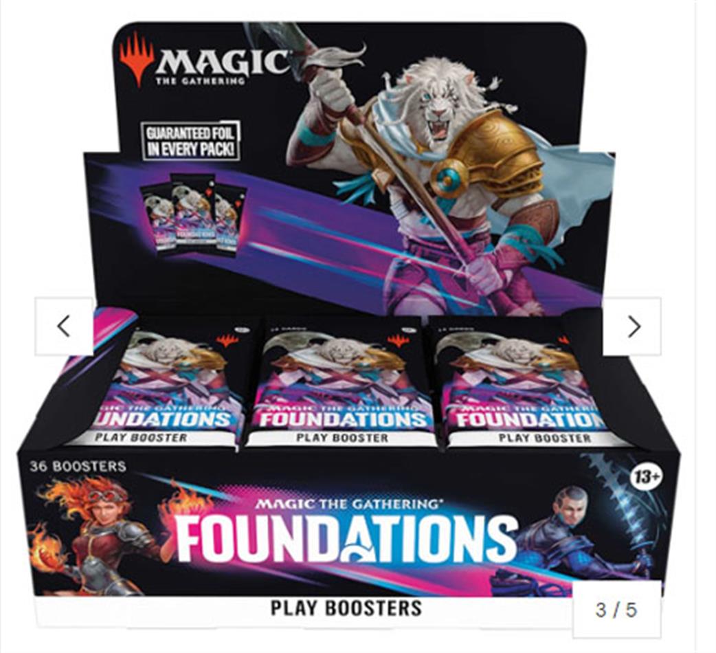 Wizards  D36280001 MTG Foundations Play Booster