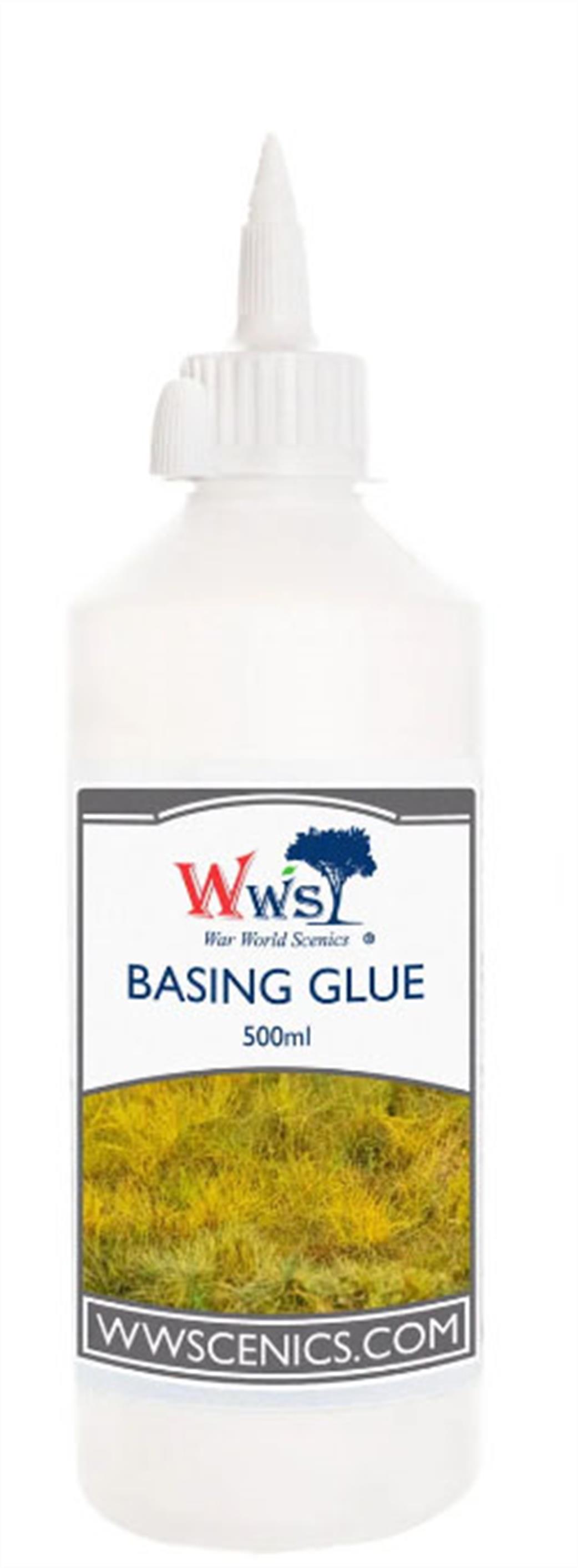 WWScenics  WSGL-008 Basing Glue 500ml for Static Grass