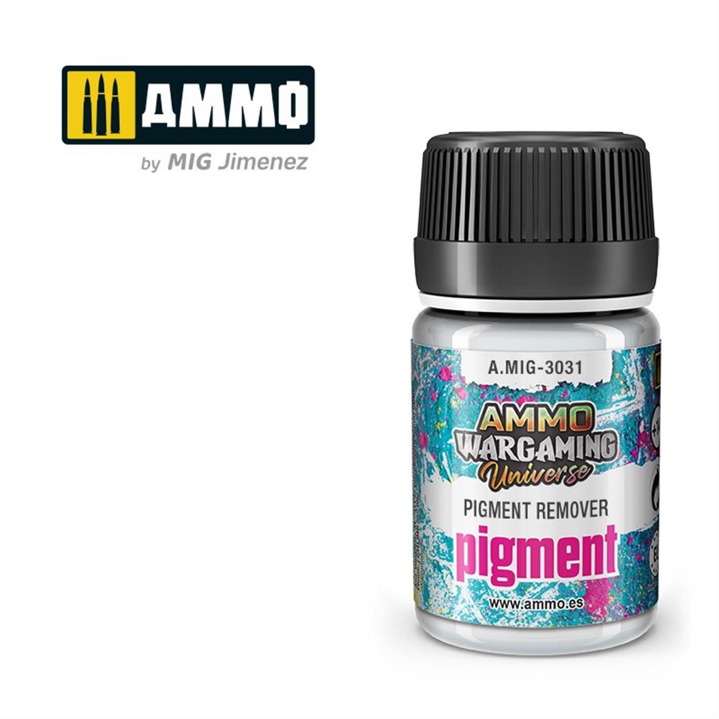 Ammo of Mig Jimenez  A.MIG-3031 Weathering Pigment Remover 35ml Jar