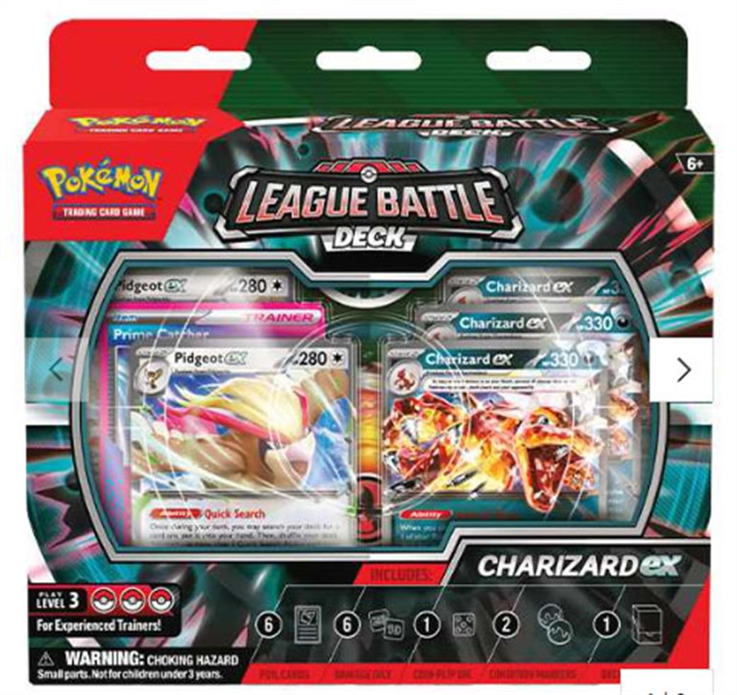 Nintendo POK85883 Pokemon Charizard ex League Battle Deck