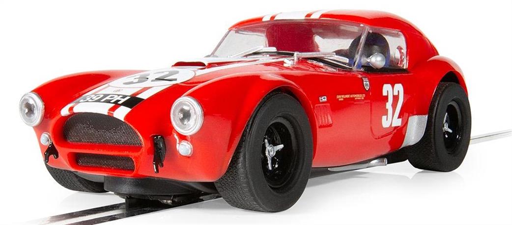 Scalextric 1/32 C4528 Shelby Cobra 289 Red 39PH Slot Car Model