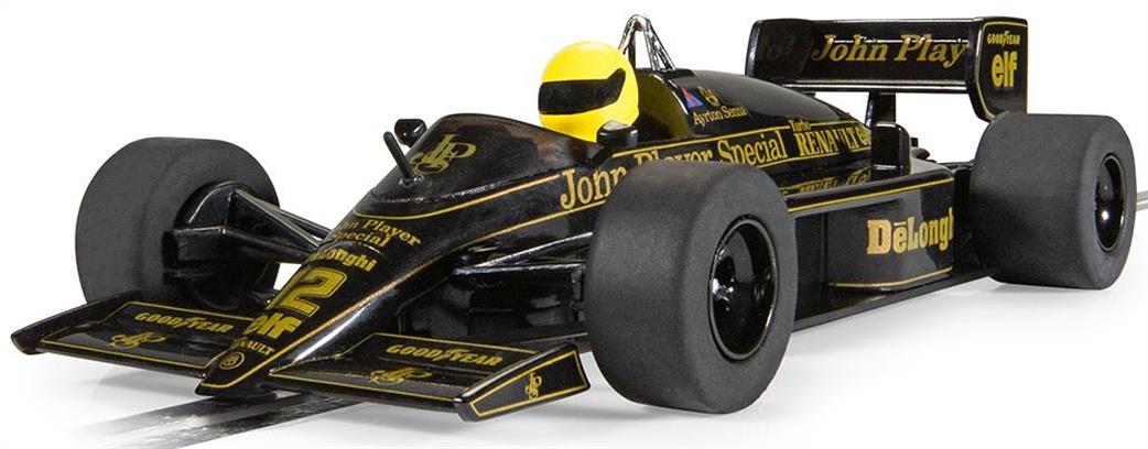 Scalextric 1/32 C4529 Lotus 98T Ayrton Senna Slot Car Model