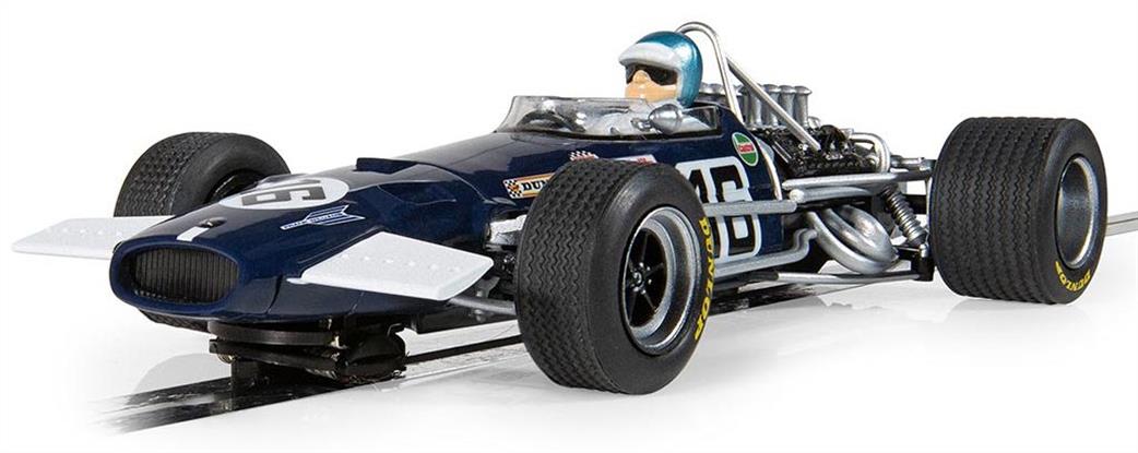 Scalextric 1/32 C4521 Brabham BT26 Piers Courage Monaco GP 1969 Slot Car Model