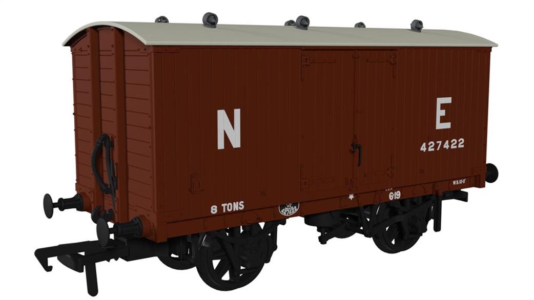 Rapido Trains OO 930007 GNR 8 Ton Van NE (Large Letters) No.427422