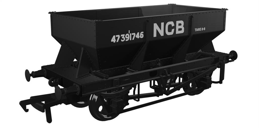 Rapido Trains OO 963017 LMS Iron Ore Hopper NCB No.47391746