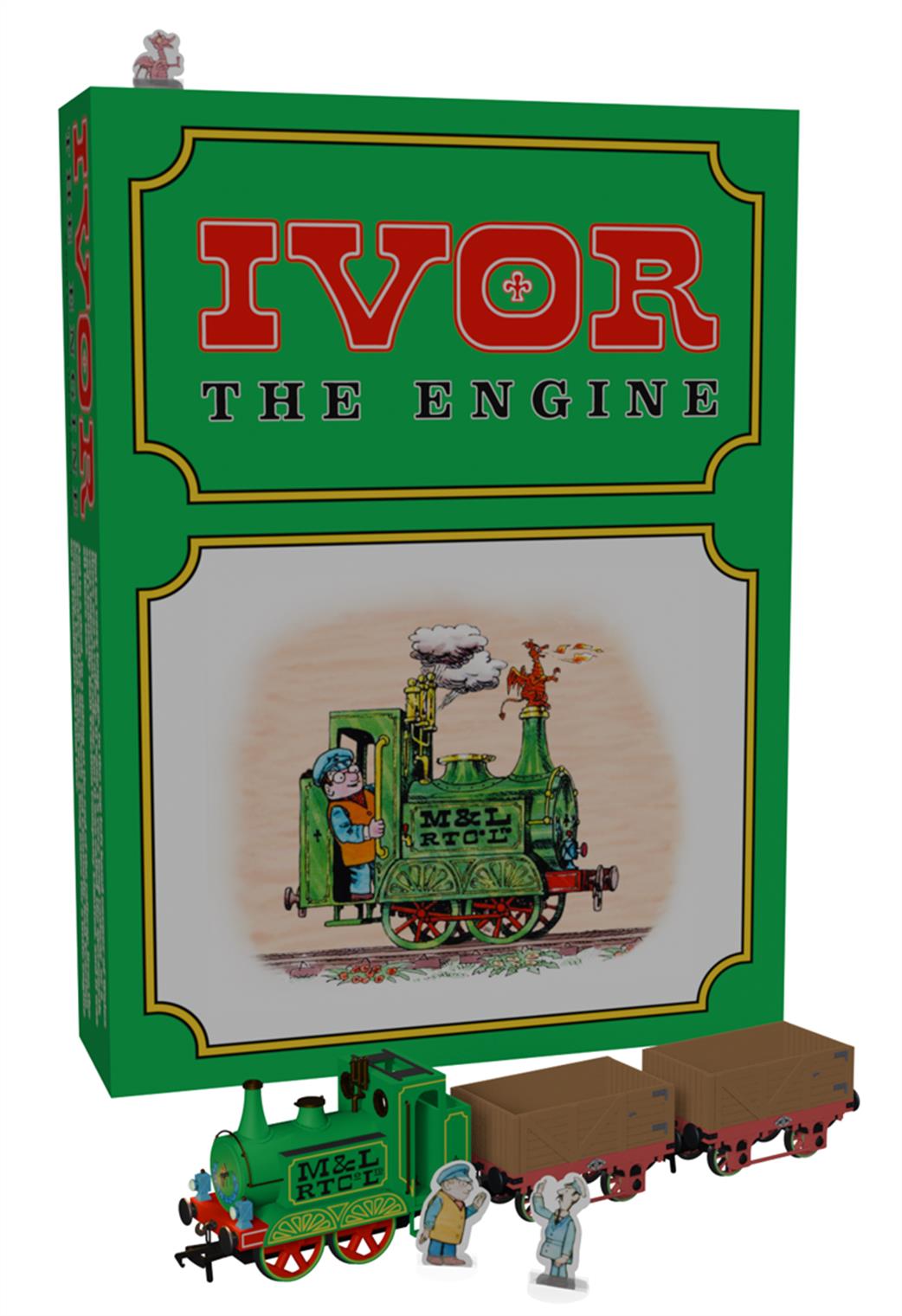 Rapido Trains OO 980001 Ivor the Engine Train Pack