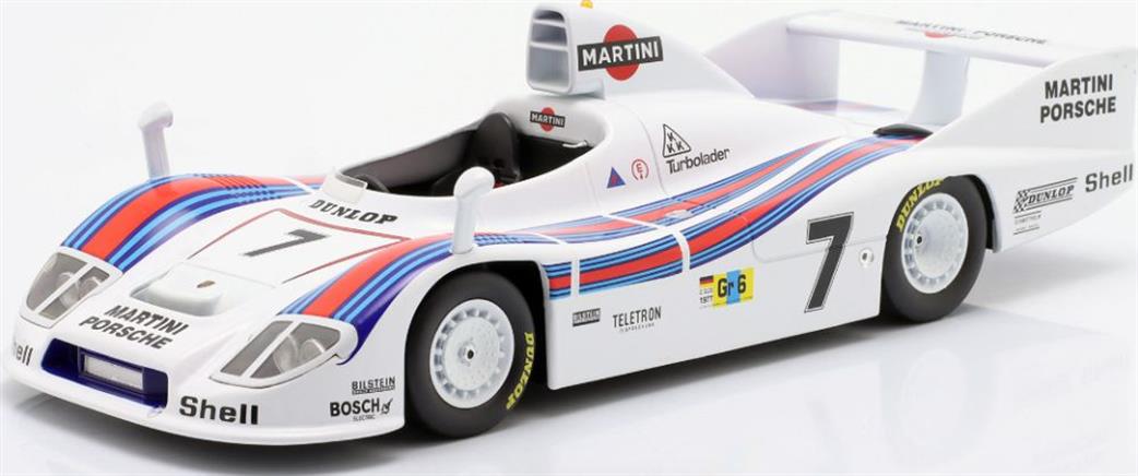 IXO 1/18 W18020003 Porsche 936 Martini Racing #7 3rd 24h Le Mans 1978 Haywood/Gregg/Joest Diecast Model