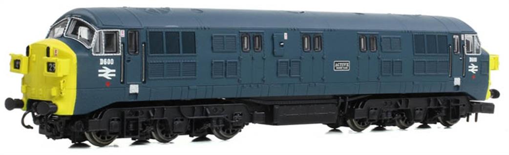 EFE Rail N Gauge E84522 Class 41 Warship D600 Active Br Blue Headcode Box