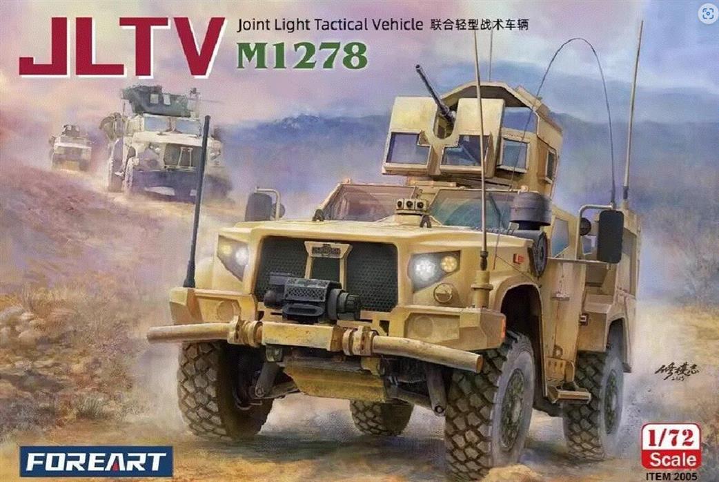 Fore Hobby 1/72 2005 M1278 Joint Light Tactical Vehicle Kit