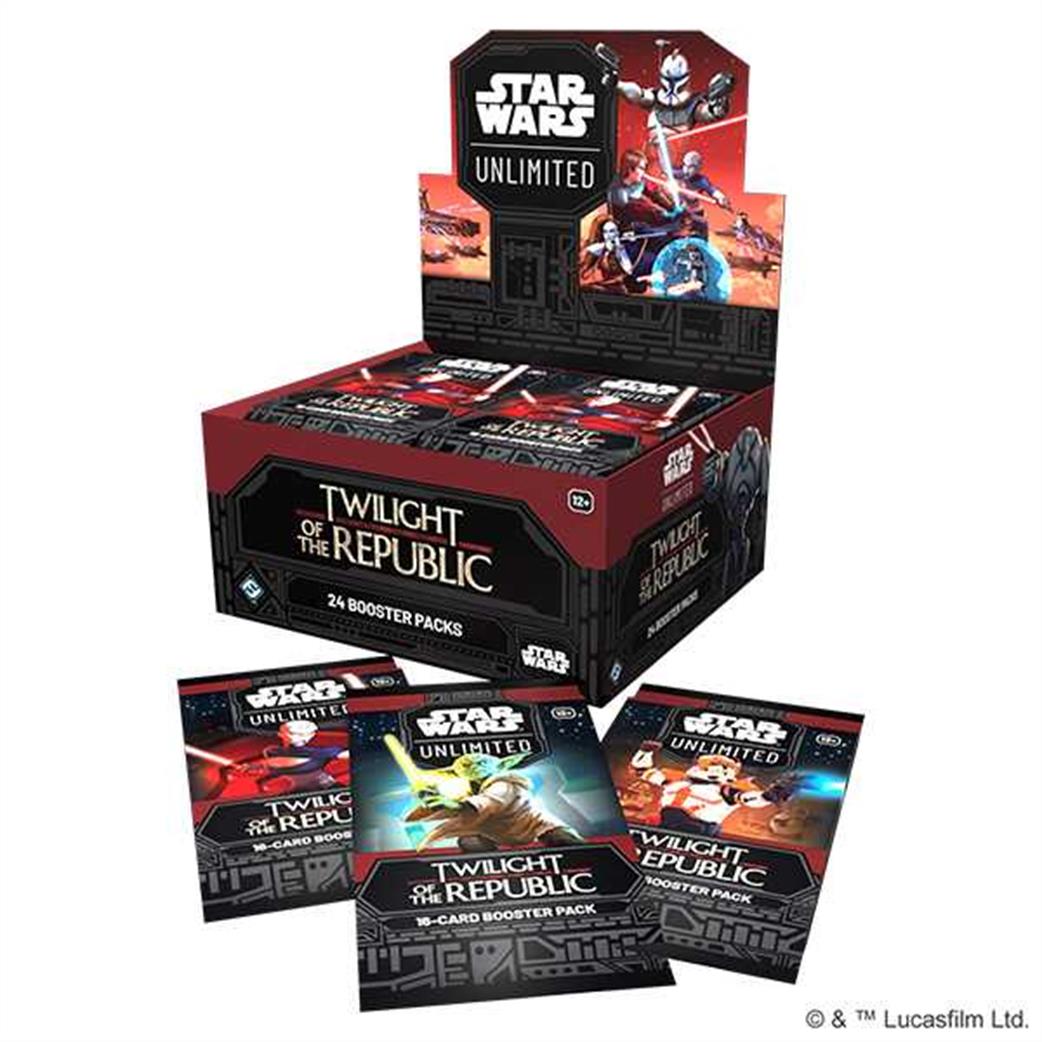 Fantasy Flight Games  SWH0301 Star Wars Unlimited Twilight of the Republic Booster