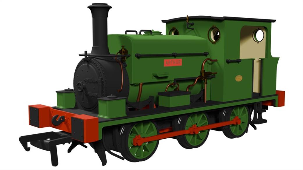 Rapido Trains OO 960002 Manning Wardle L Class 0-6-0ST Arthur