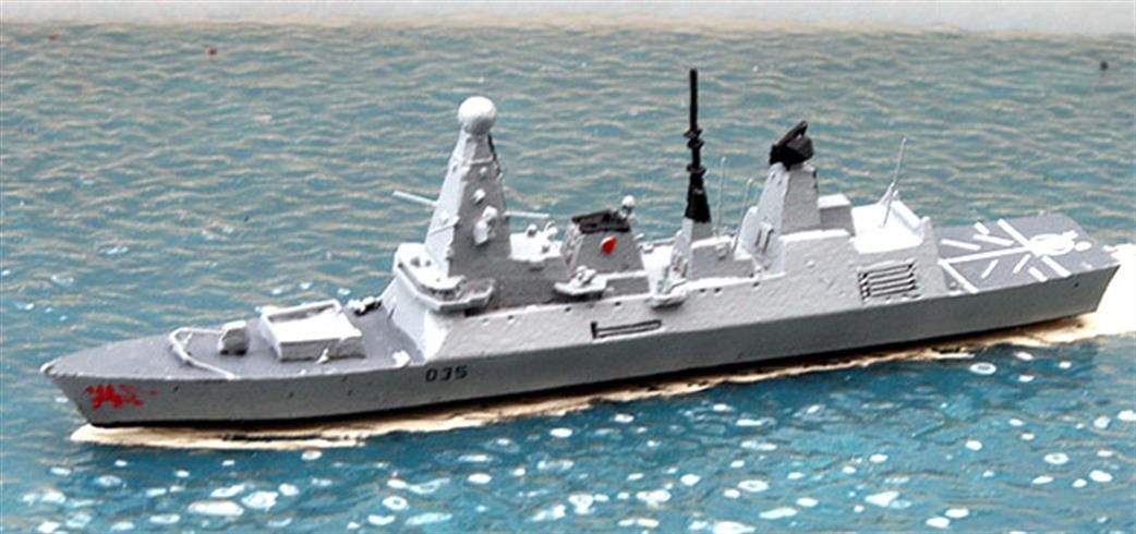 Albatros 1/1250 Alk306C-1 HMS Dragon D35 Type 45 RN Destroyer Waterline Model