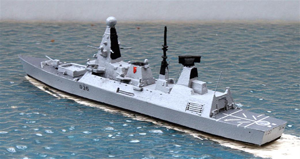 Albatros 1/1250 Alk306D-1 HMS Defender D33 Type 45 RN Destroyer Waterline Model