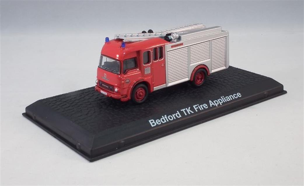 MAG 1/76 MAG JW12 Bedford TK Pump Truck Fire Engine Diecast Model