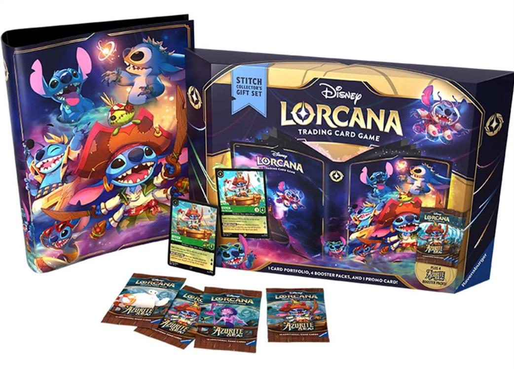 Ravensburger  RAV11098435 Disney Lorcana Azurite Sea Stitch Gift Set