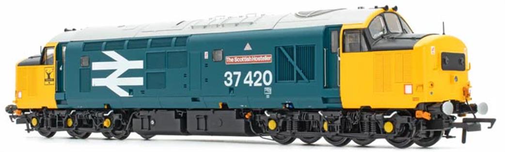 Accurascale OO ACC3162-DCC 37420 BR Class 37/4 Large Logo Blue The Scottish Hosteller DCC Sound Fitted