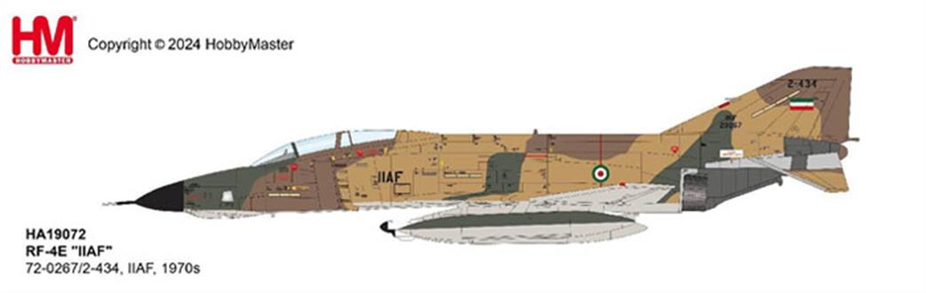 Hobby Master 1/72 HA19072 F-4E Phantom IIAF Jet Fighter Model