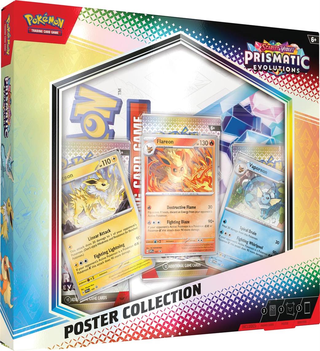 Nintendo  10-10024-101 Pokemon S&V Prismatic Evolutions Poster Collection