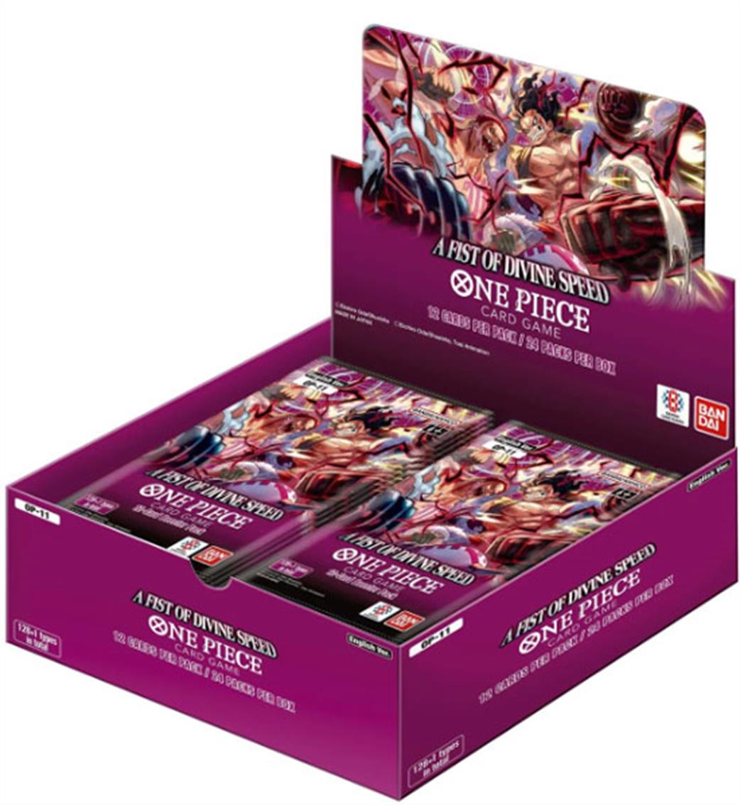 Bandai  OP-11 One Piece A Fist Of Divine Speed Booster