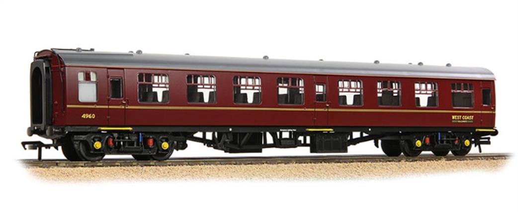 Bachmann OO 39-059A BR Mk1 TSO Second Class Open Coach Maroon WCRC