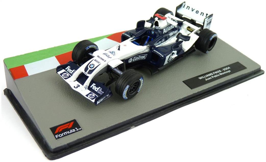 MAG 1/43 MAG NS076 BMW Williams FW26 2004 Juan Pablo Montoy Cased F1 Collection