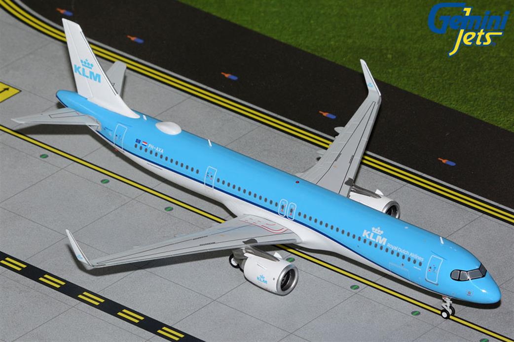 Gemini Jets 1/200 G2KLM1348 KLM Airbus A321neo PH-AXA Diecast Airliner Model