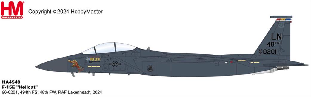 Hobby Master 1/72 HA4549 F-15E Hellcat RAF Lakenheath 2024