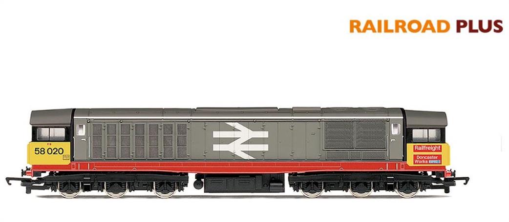 Hornby OO R30329 RailRoad Plus BR Class 58 Large Arrow Co-Co