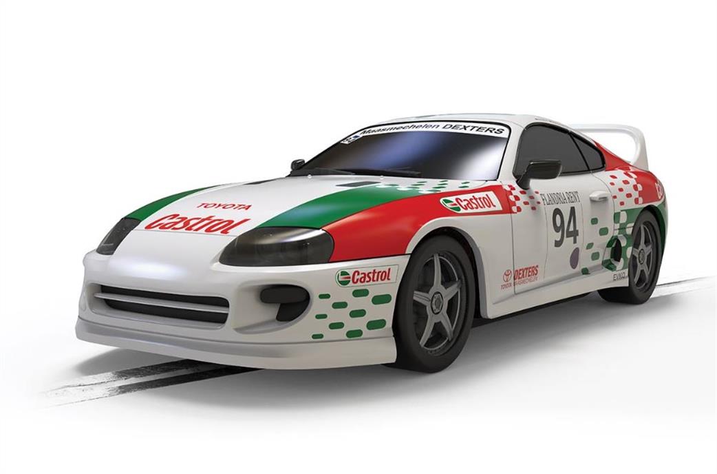 Scalextric 1/32 C4616 Toyota Supra Castrol Slot Car Model