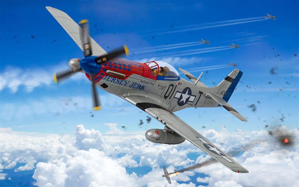 Corgi 1/72 AA27708 North American P-51D Mustang 44-15152/QI-T Jersey Jerk