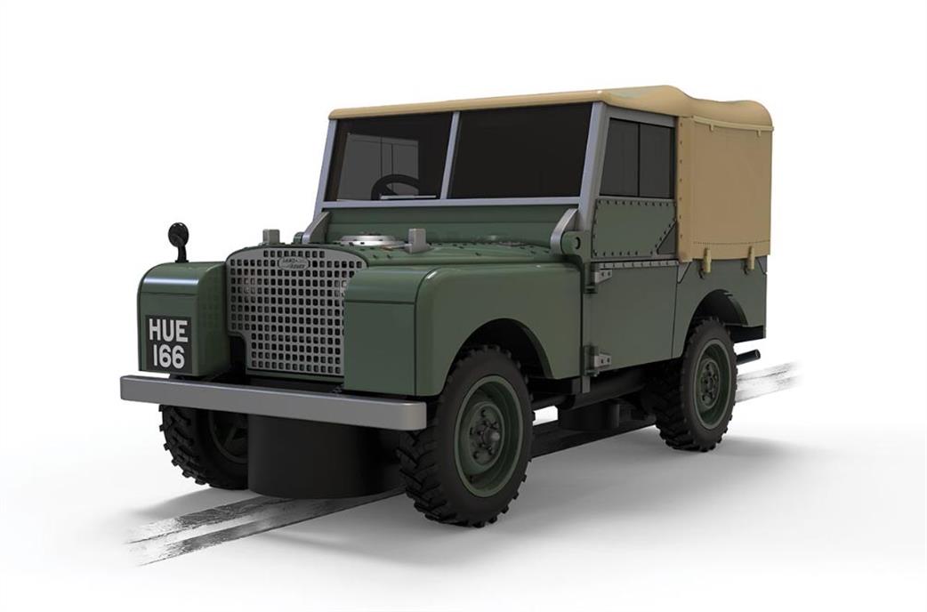 Scalextric 1/32 C4600 Land Rover Series 1 HUE166 Slot Car Model