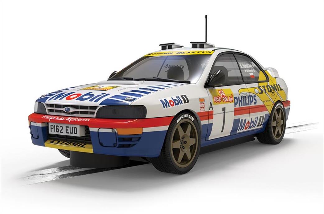 Scalextric 1/32 C4507 Subaru Impreza WRX 1997 ERC Champion Slot Car Model