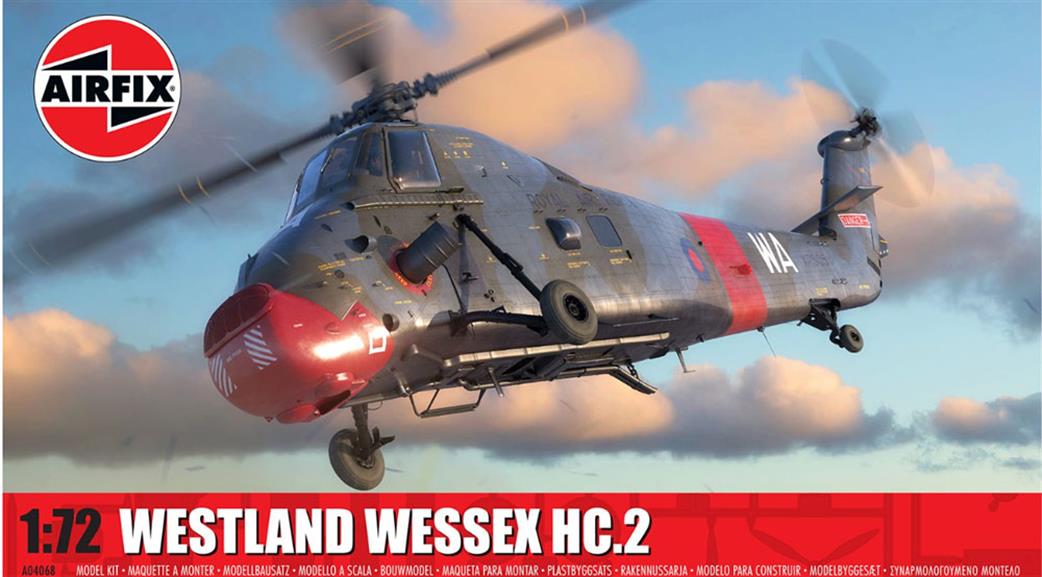 Airfix 1/72 A04068 Westland Wessex HC2 Helicopter Kit