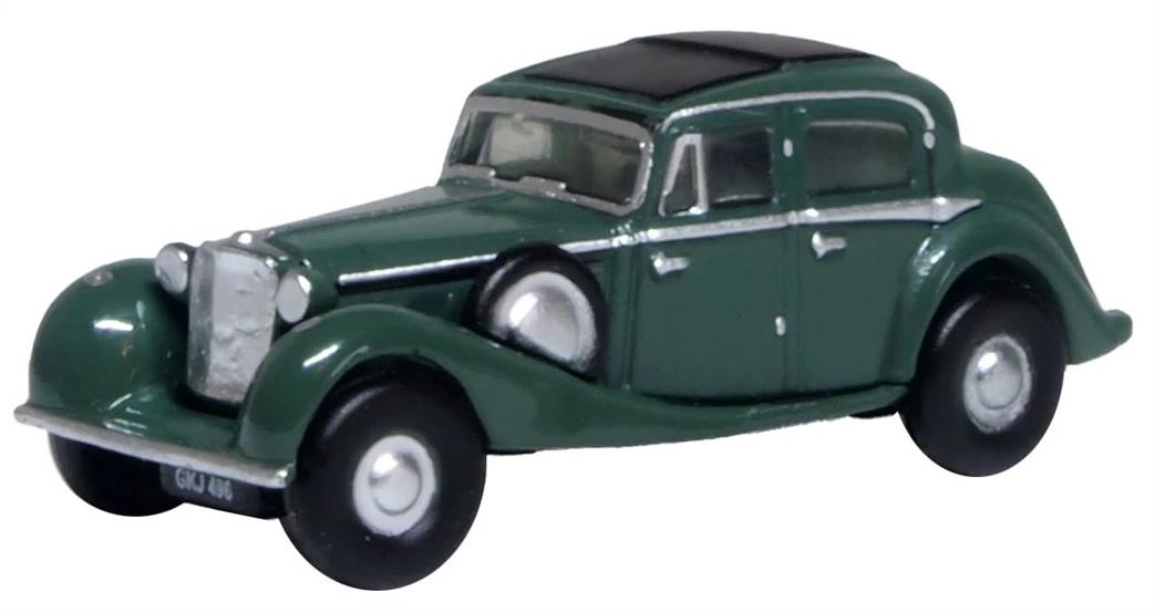 Oxford Diecast 1/148 NJSS005 SS Jaguar Suede Green