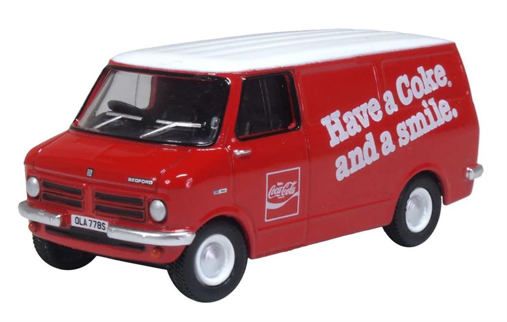 Oxford Diecast 1/76 76CFV005CC Bedford CF Coca Cola