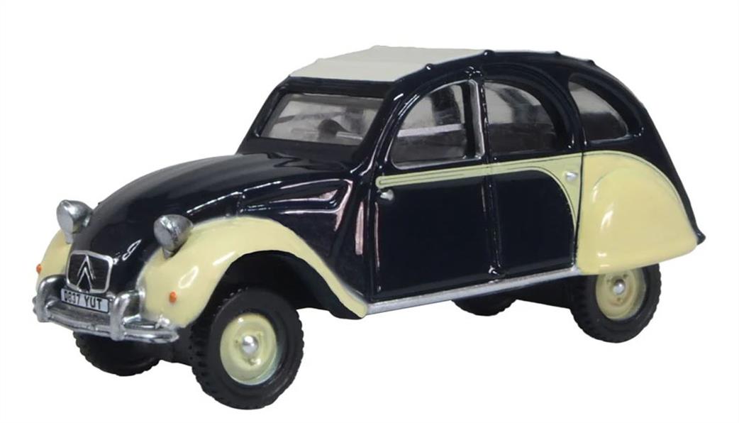 Oxford Diecast 1/76 76CT008 Citroen 2CV Dolly Blueberries & Cream