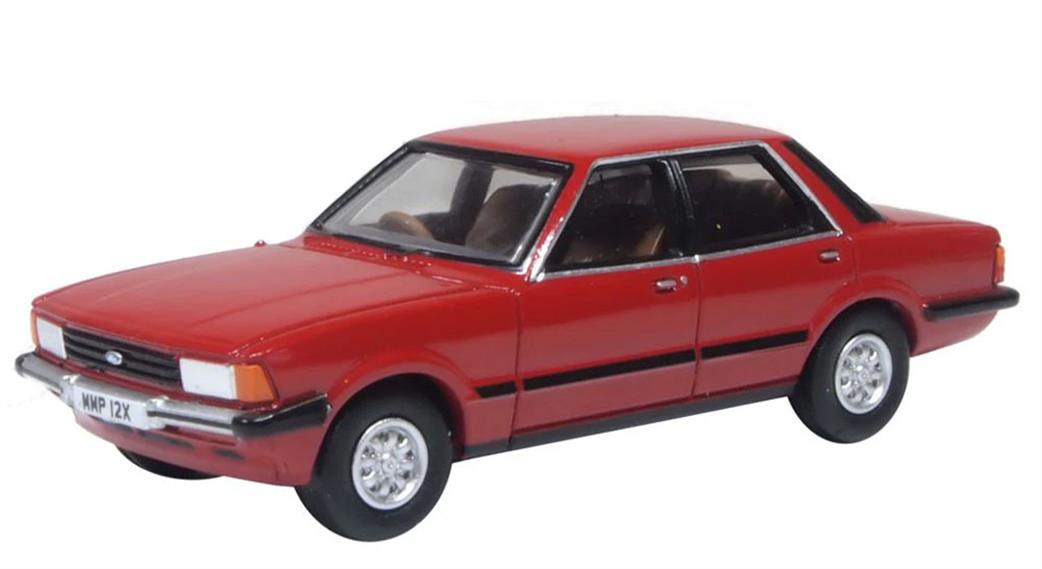 Oxford Diecast 1/76 76FC5001 Ford Cortina Mk5 Cardinal Red car model