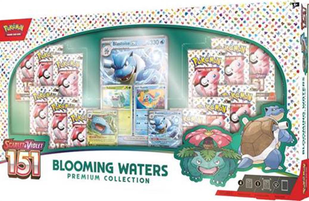 Nintendo  POK1010124103 Pokemon 151 Blooming Waters Premium Collection - TPCi Play! Store Exclusive