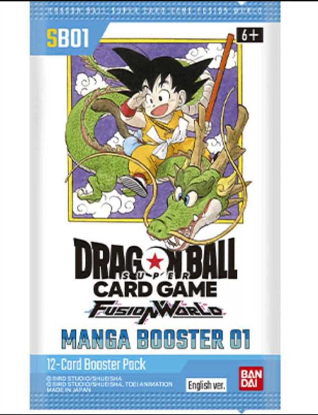 Bandai  SB-01 Dragonball SCG Fusion World Manga Booster 1