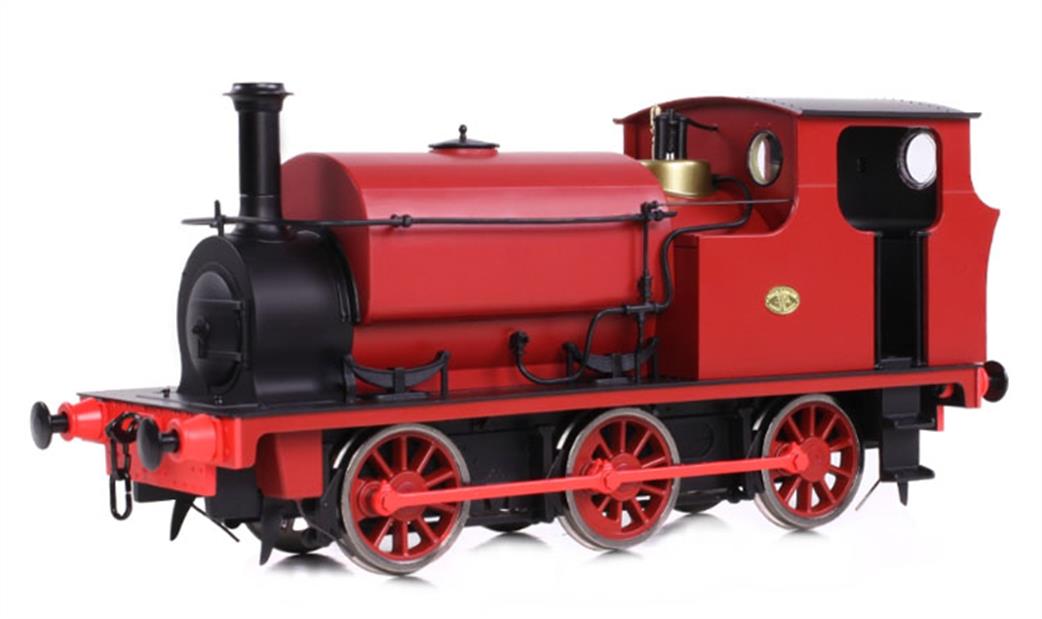 EFE Rail O Gauge E85706 Hudswell Clarke 0-6-0 Tank MSC Lined Grey 78